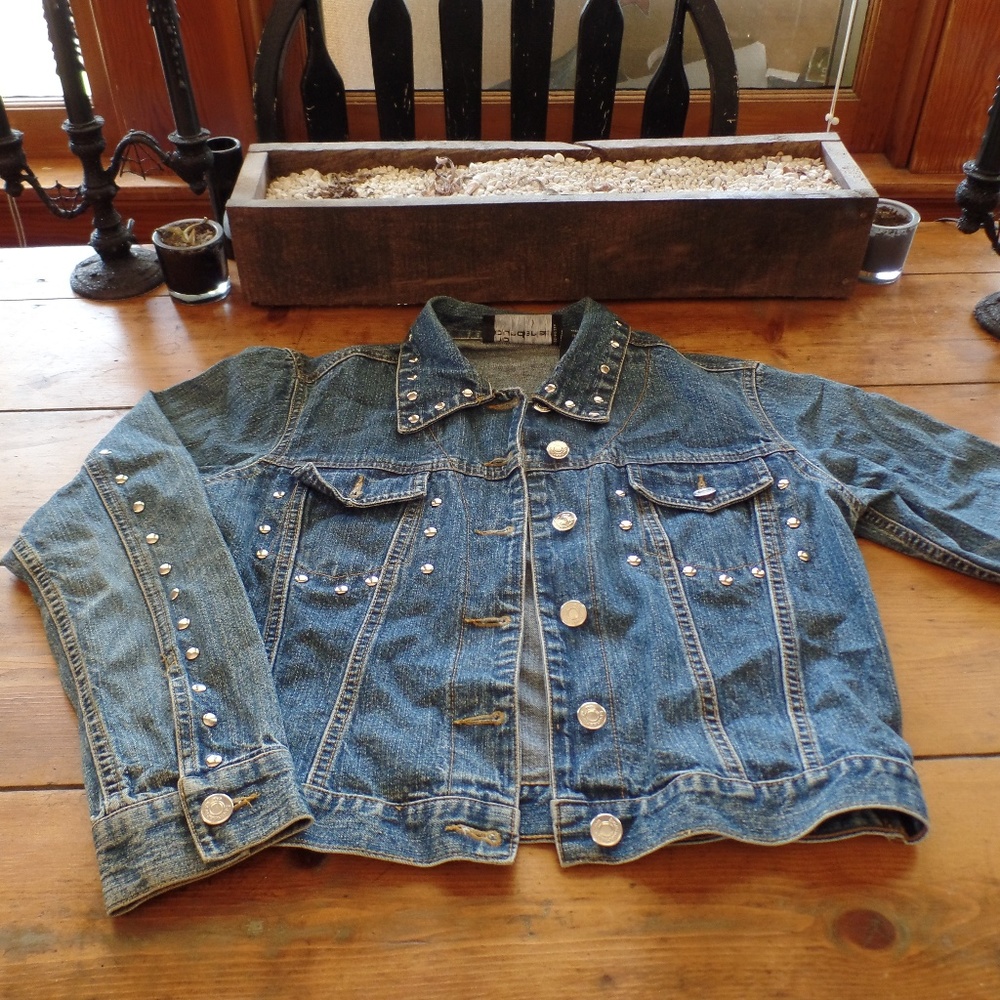 No Boundaries Jean Jacket S Small